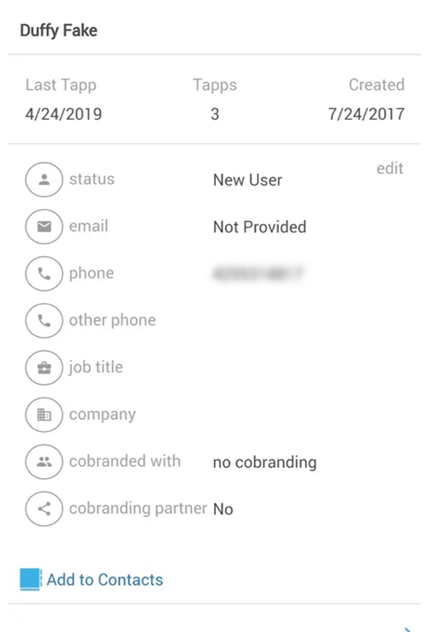 cardtappmobiledashboardtapptracker2 | Cardtapp | Cardtapp